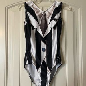Beetlejuice themed Leotard